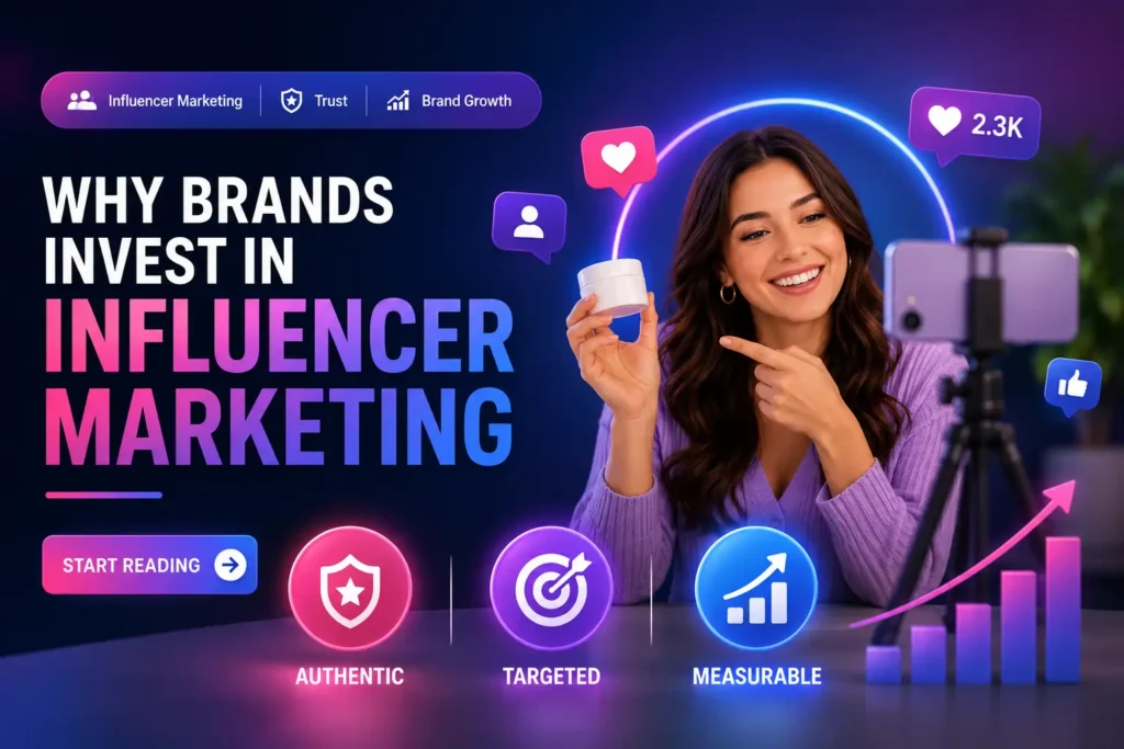 Why Brands invest in Influancer Marketing?