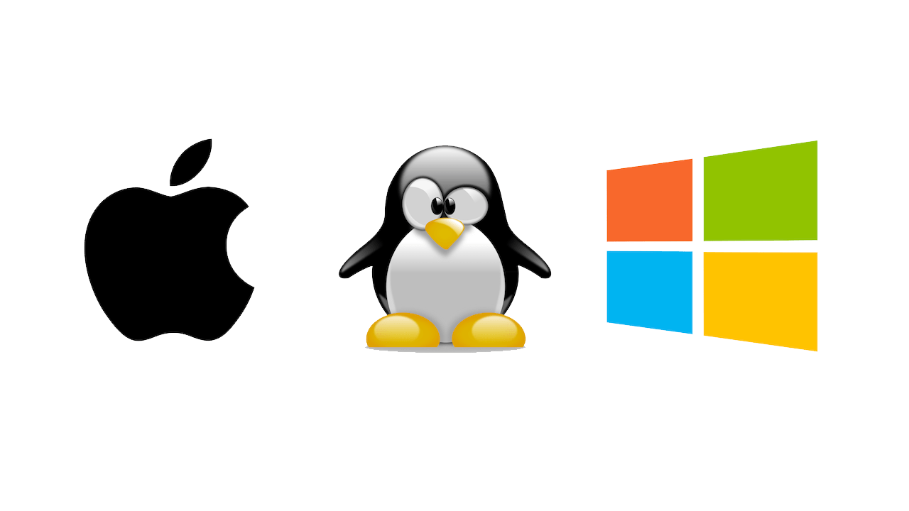 MAC OS Linux Windows