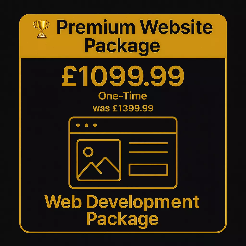 Premium Website Package – For Bigger Projects