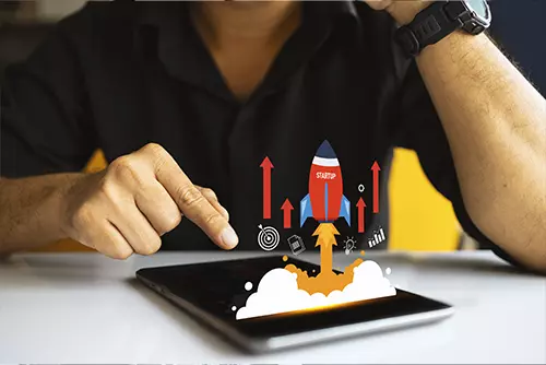 Launch website timeline